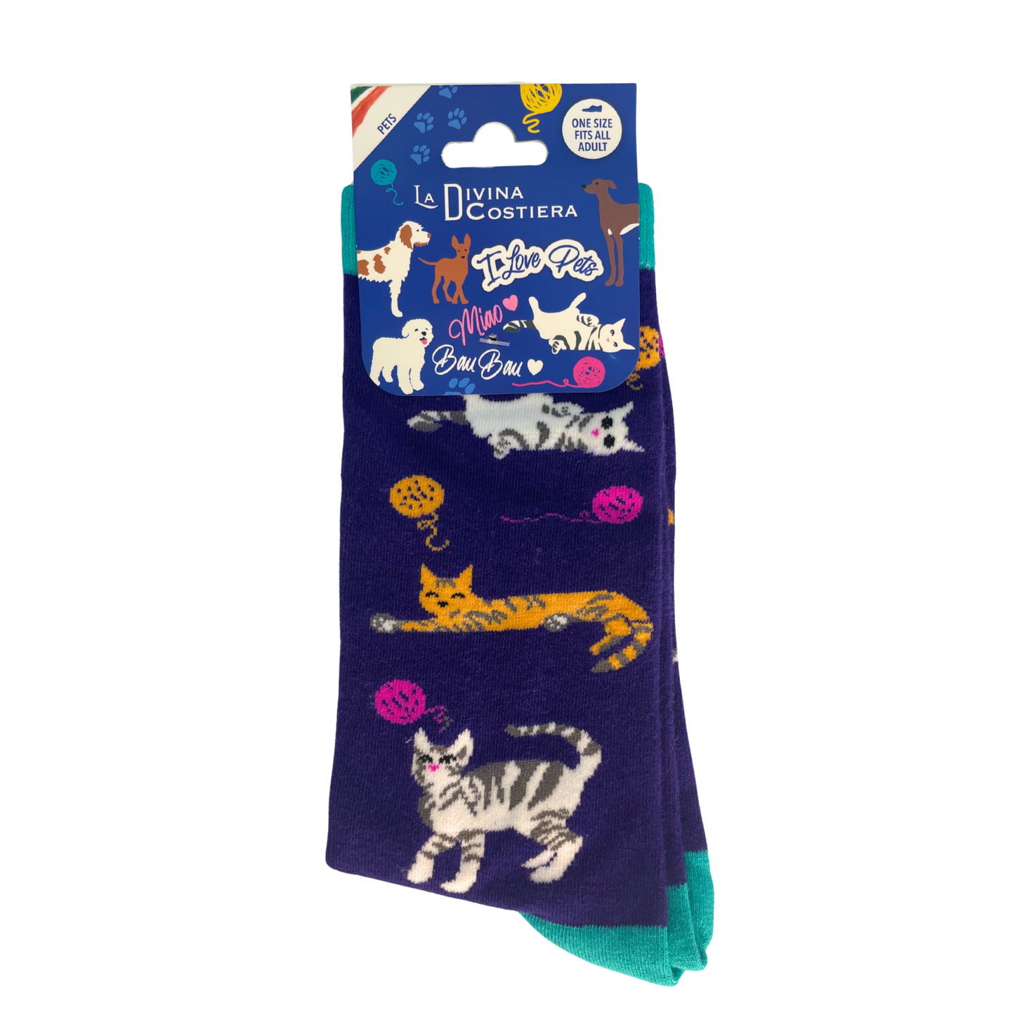 Calzini in Cotone Elasticizzato Calz 6 - Calg Gatti