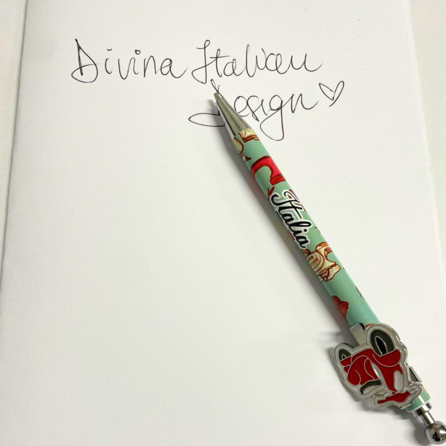 Penna Scooter Italia Edition – Idea Regalo Creativa, Perfetta per Scuola e Ufficio