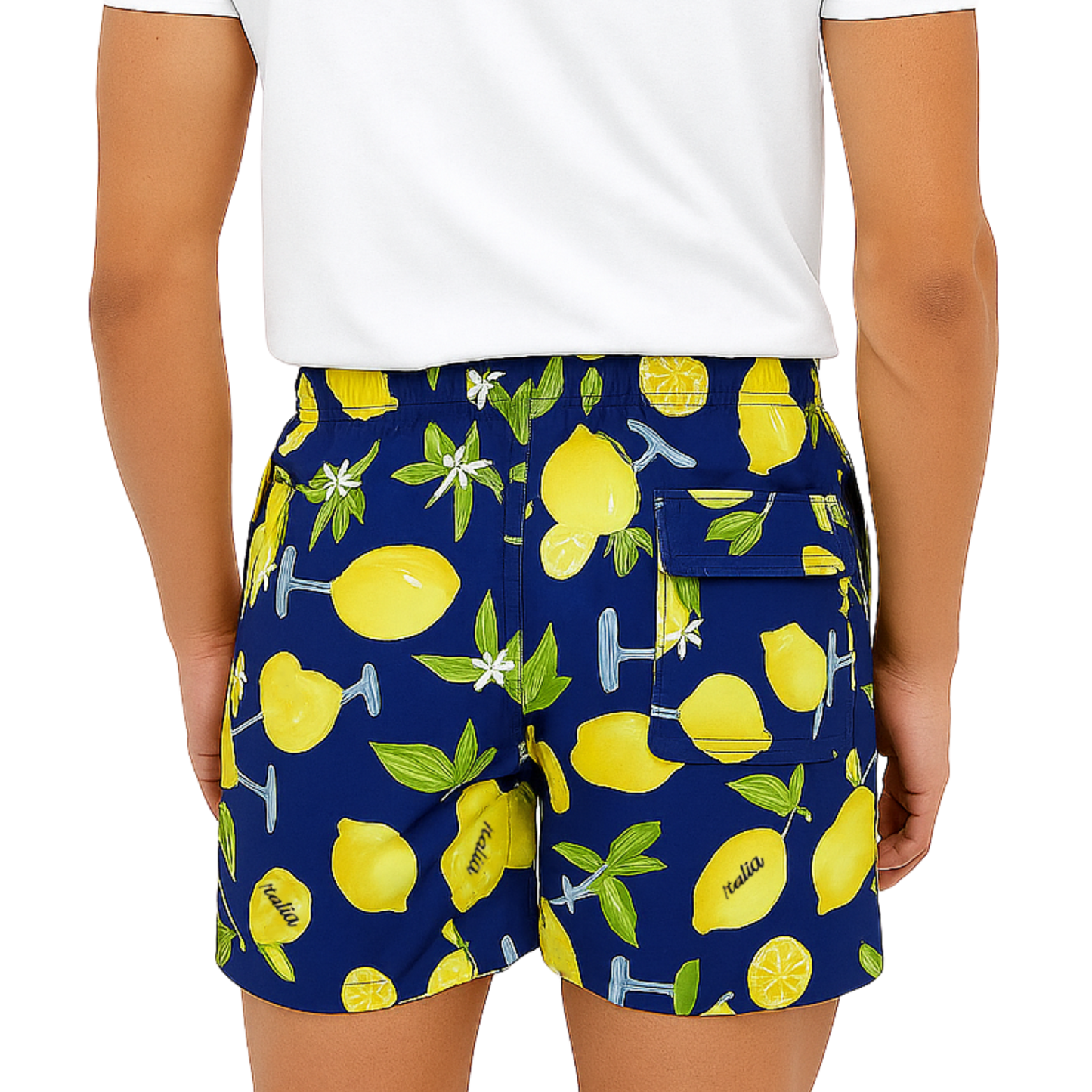 Pantaloncino Uomo Full Print - Lemon Spritz - VEST 176