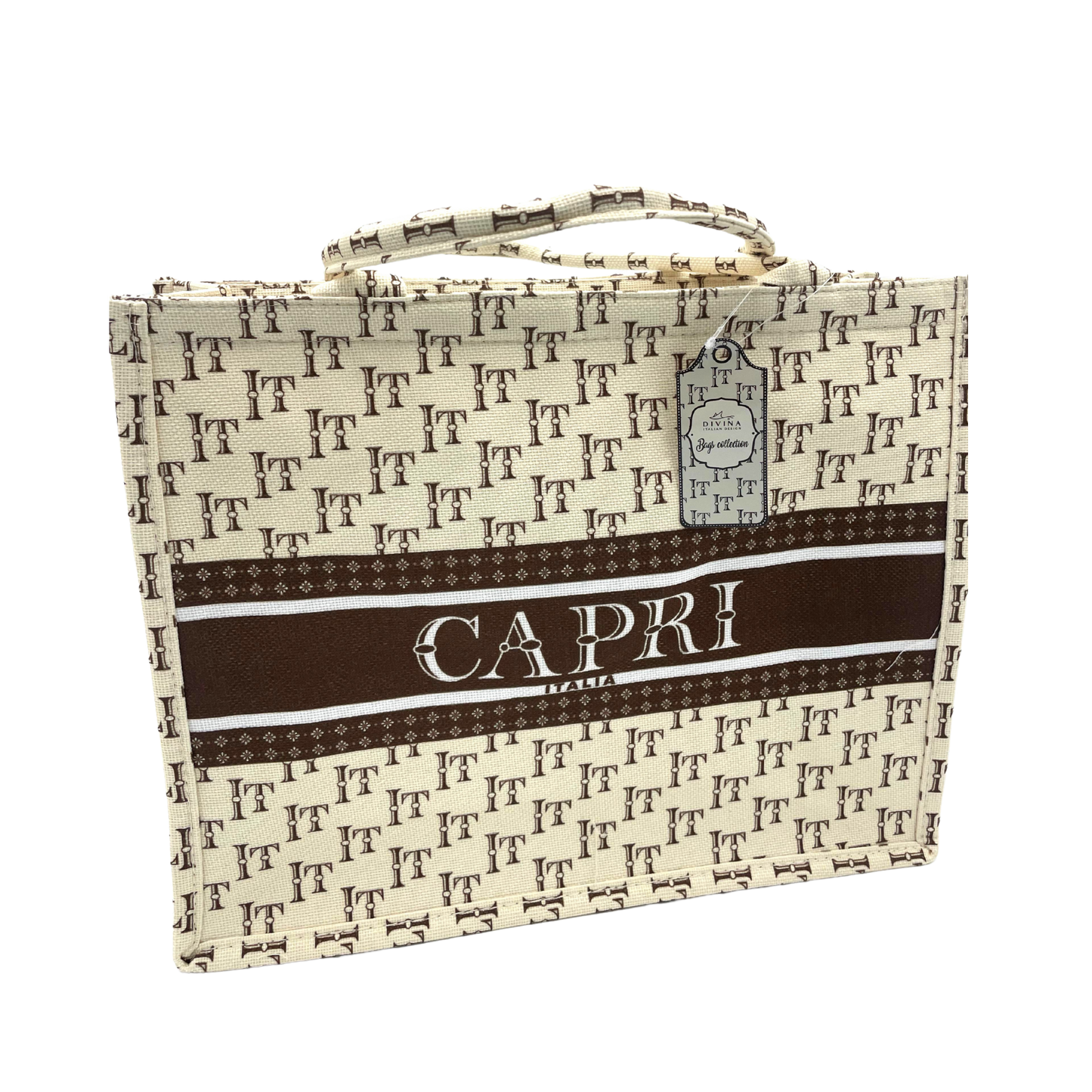 Borsa in Canvas - Riviera Bag - 42x33x15 cm - BAG 221