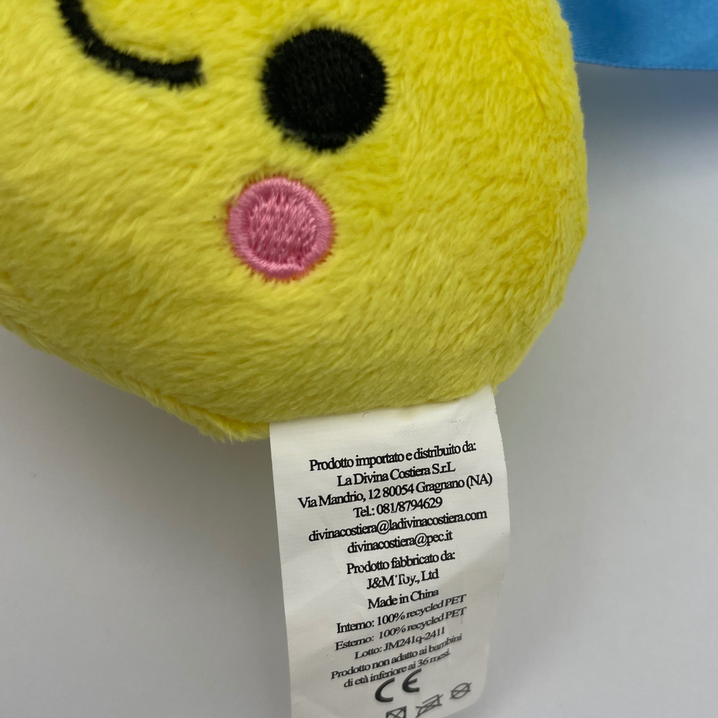 Mini Peluche Limone Kawaii da Appendere - SUNNY - cod. TOY 7