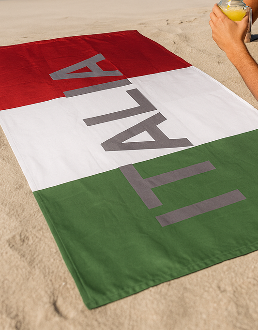 Telo Mare Full Print - Italia - Colorato, Pratico e di Tendenza - TM67