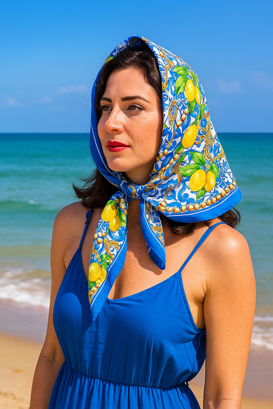 Foulard - Limoni Barocchi - VAR 21 - 09