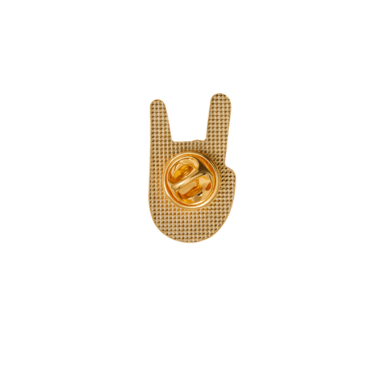 Spilla con Gestualità Napoletana – “Corna a Terra” Gesto Scaramantico – Aforismi ed Espressioni Tipiche Italiane – #86