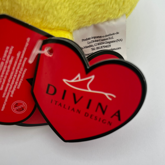 Peluche Limone Sorridente con Foglia e Rametto - ZYLO - cod. TOY 8