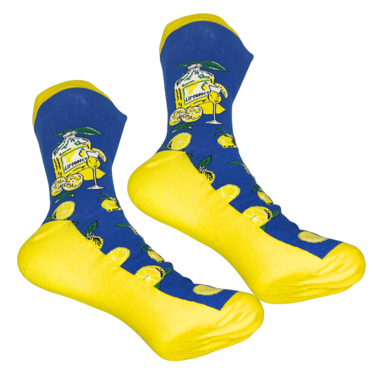 Calzini in Cotone Elasticizzato Calz 6 - Limoncello 6 Blu