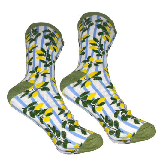 Calzini in Cotone Elasticizzato Calz 6 - Limoni 8