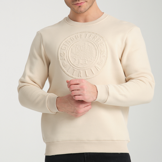 Felpa Girocollo Cinque Terre Yellow Butter - Interno Felpato - Felpa 27