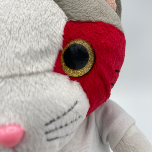 Peluche Gattino Tricolore con Maglietta - MILO - cod. TOY 3