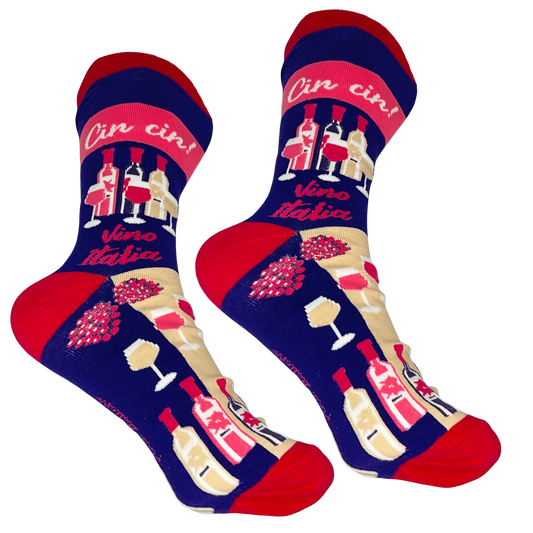 Calzini in Cotone Elasticizzato Calz 6 - Calg 3 Vino