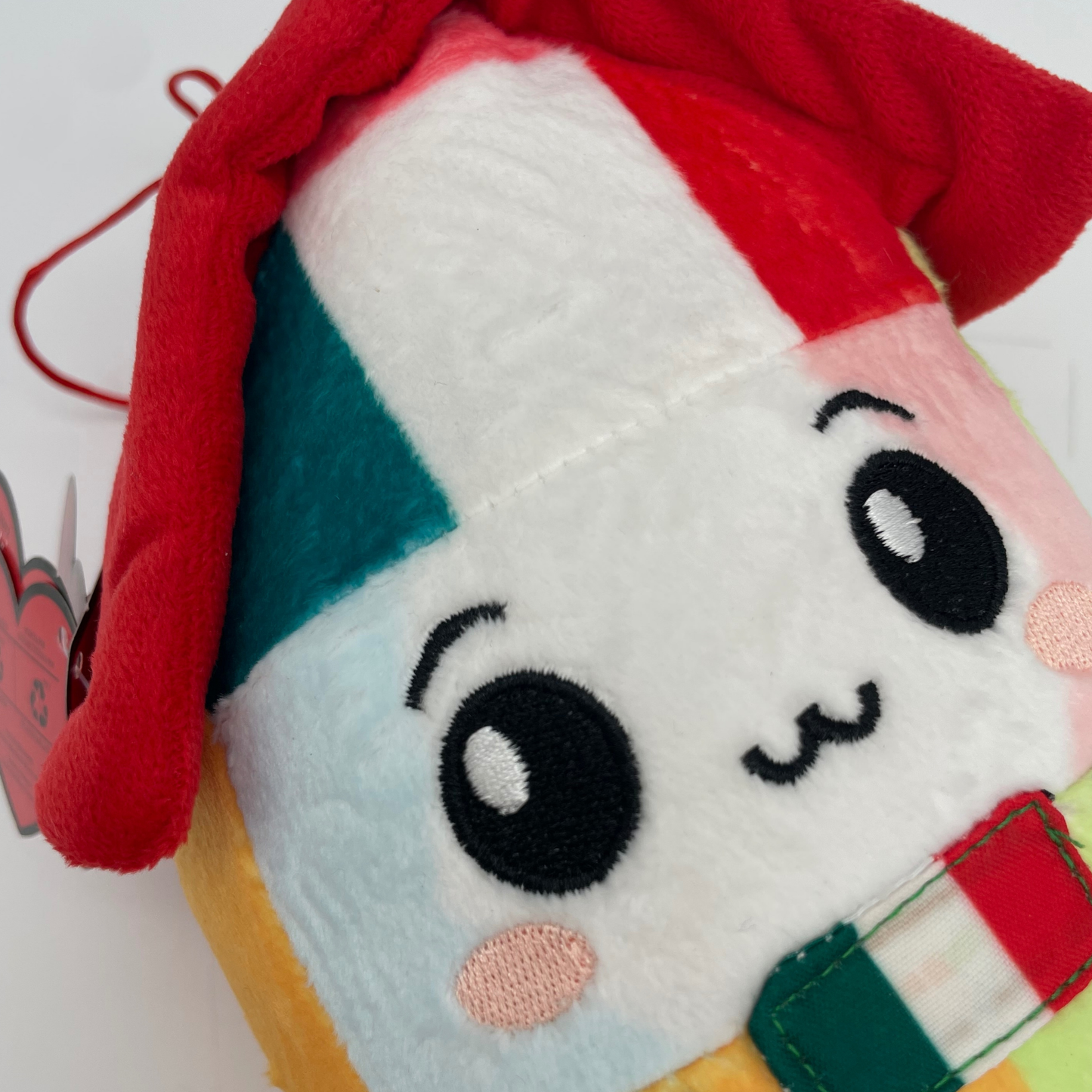 Peluche Casetta Tricolore morbido con Bandiera Italiana - NELLA - cod. TOY 2