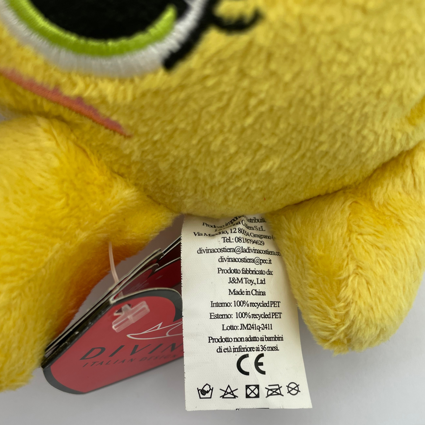 Peluche a Forma di Limone Sorridente con Laccetto - PICO - cod. TOY 9