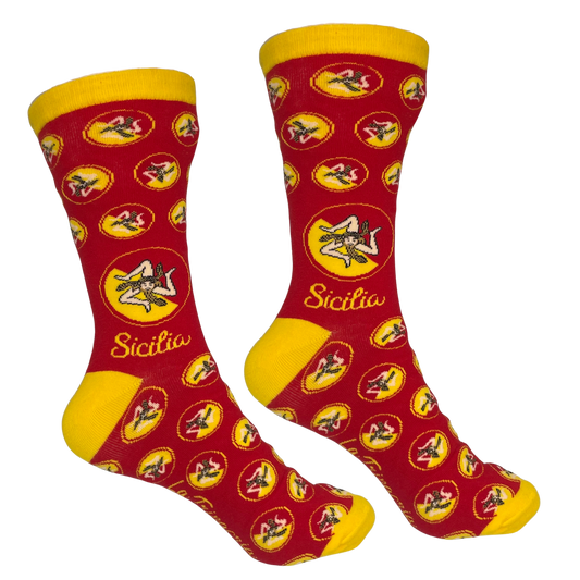 Calzini in Cotone Elasticizzato Calz 6 - Trinacria - Sicilia