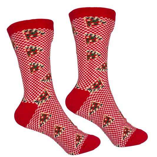 Calzini in Cotone Elasticizzato Calz 6 - Pizza Red