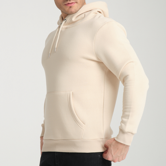 Felpa con Cappuccio Yellow Butter - Interno Felpato - Felpa 39