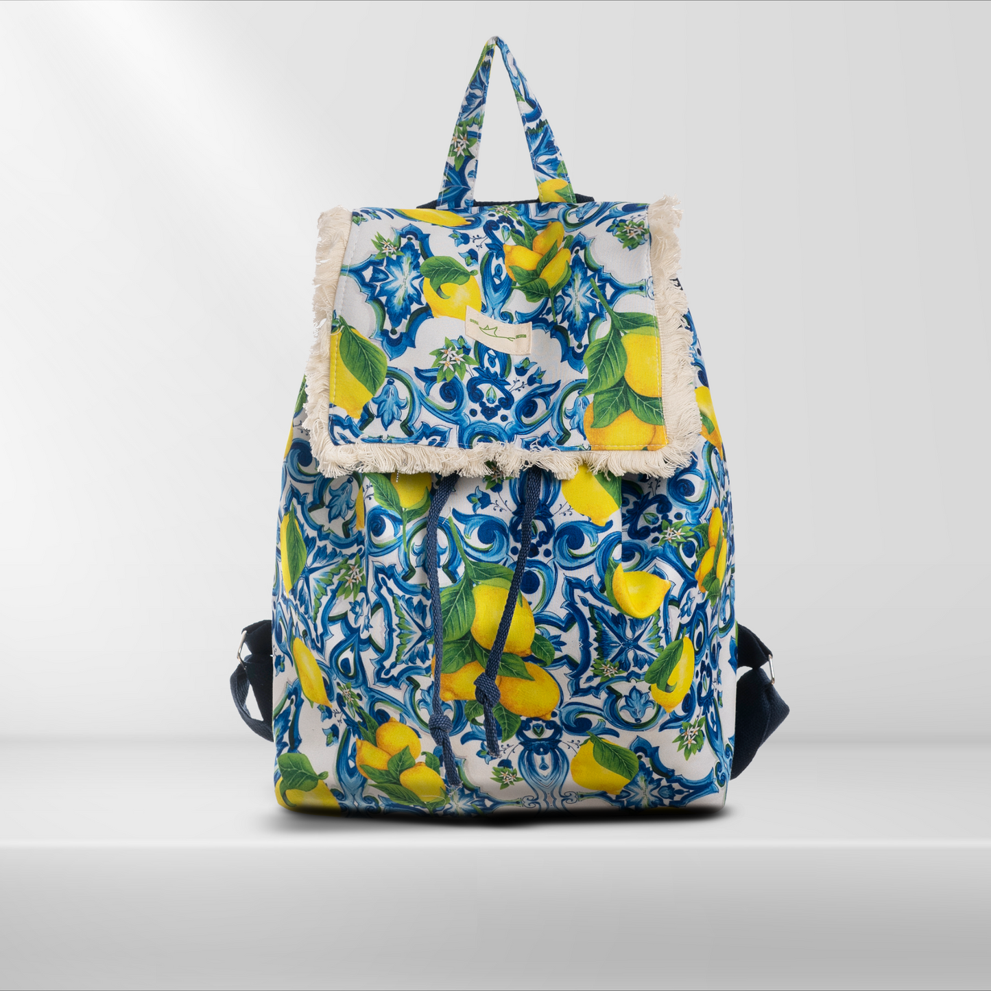 Full Print Backpack - Maiolica Backpack - 30x40cm