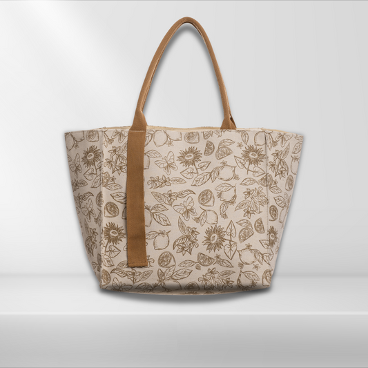 Borsa in Canvas - Essenza Bag - 36x33 cm
