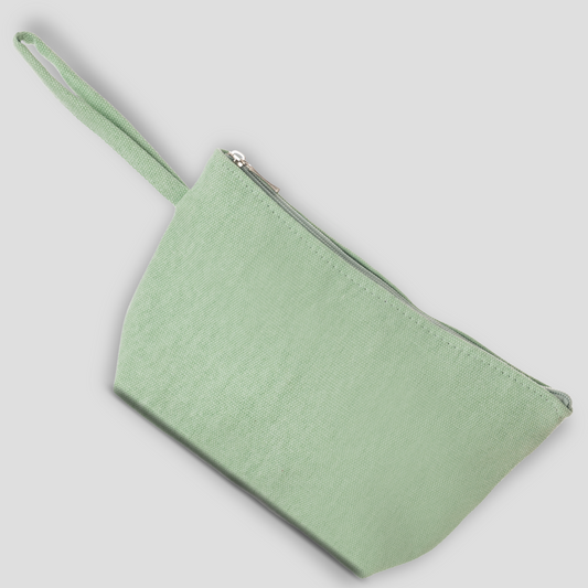 Canvas Pouch - Cobalt Pouch - 22x15 cm