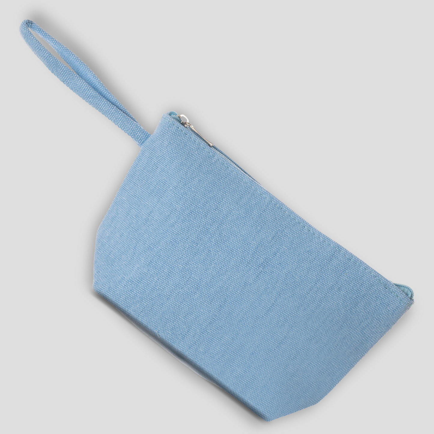 Pochette in Canvas - Cobalto Pochette - 22x15 cm - BAG 159