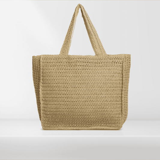 Borsa in Paglia - Brisa Maxi Bag - 43x38x19 cm - BAG 214