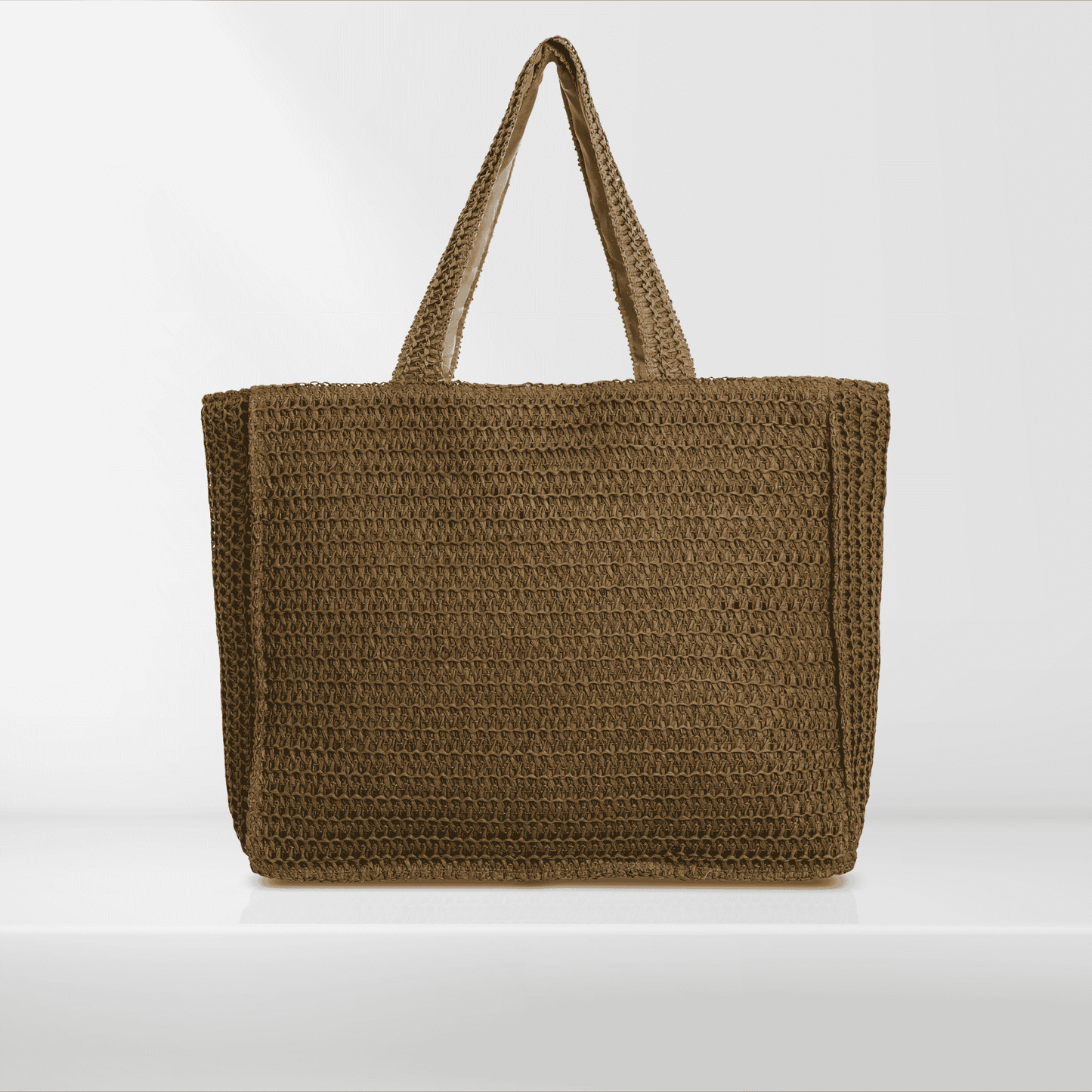 Straw Bag - Brisa Maxi Bag - 43x38x19 cm
