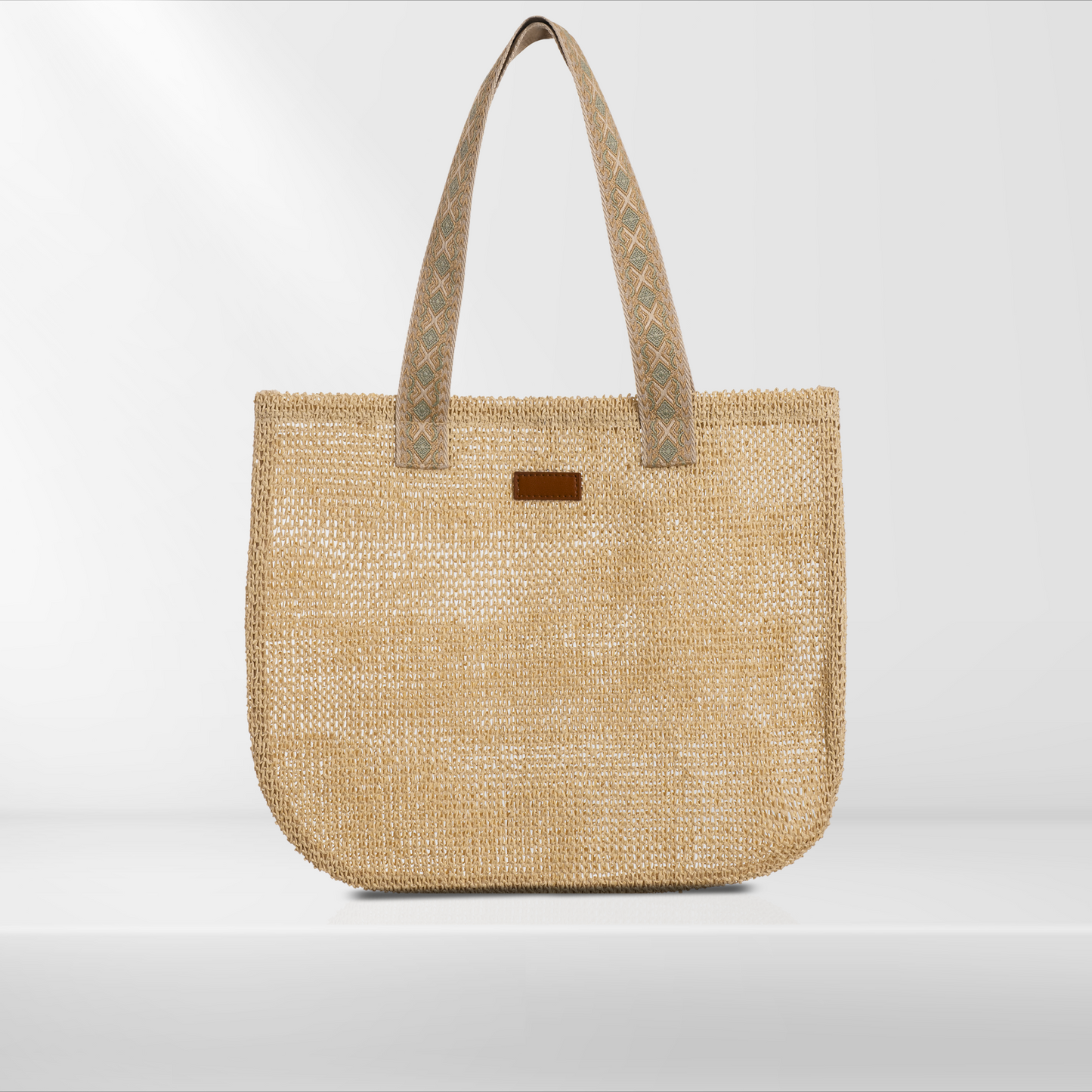 Borsa in Paglia - Ibiza Tote Bag - 35x30 cm - BAG 223