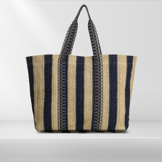 Borsa in Paglia - Cuba Maxi Bag - 48x38x16 cm - BAG 238