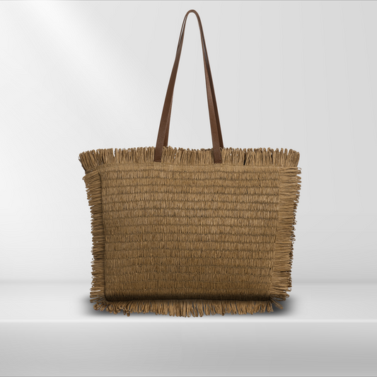 Borsa in Paglia - Dune Bag - 39x31,5 cm - BAG 241