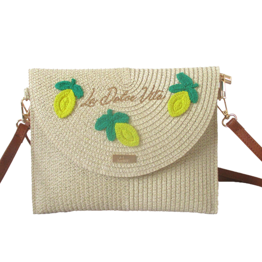 Tracolla Clutch Limoni - 27x20 cm - BAG268
