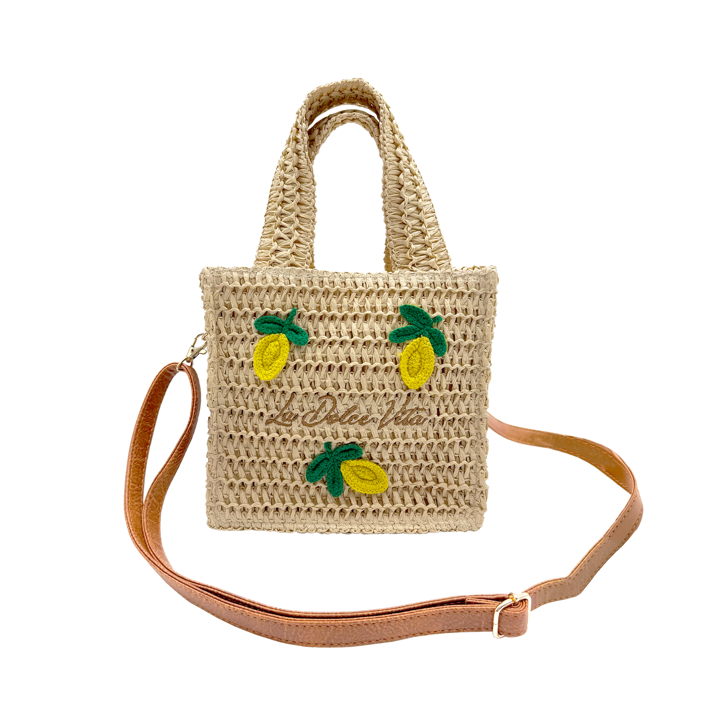 Borsa Mini in Paglia La Dolce Vita - 19x18x9 cm - BAG273