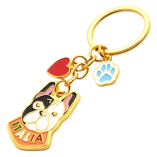 Portachiavi - Bulldog Francese - BK44246 - BK44247
