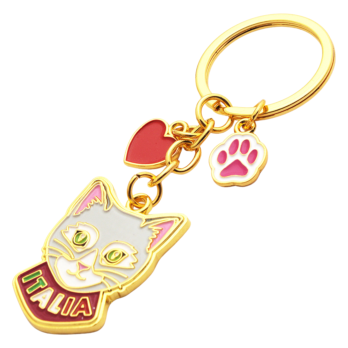 Portachiavi - Il gatto - BK44256 - BK44257 - BK44258