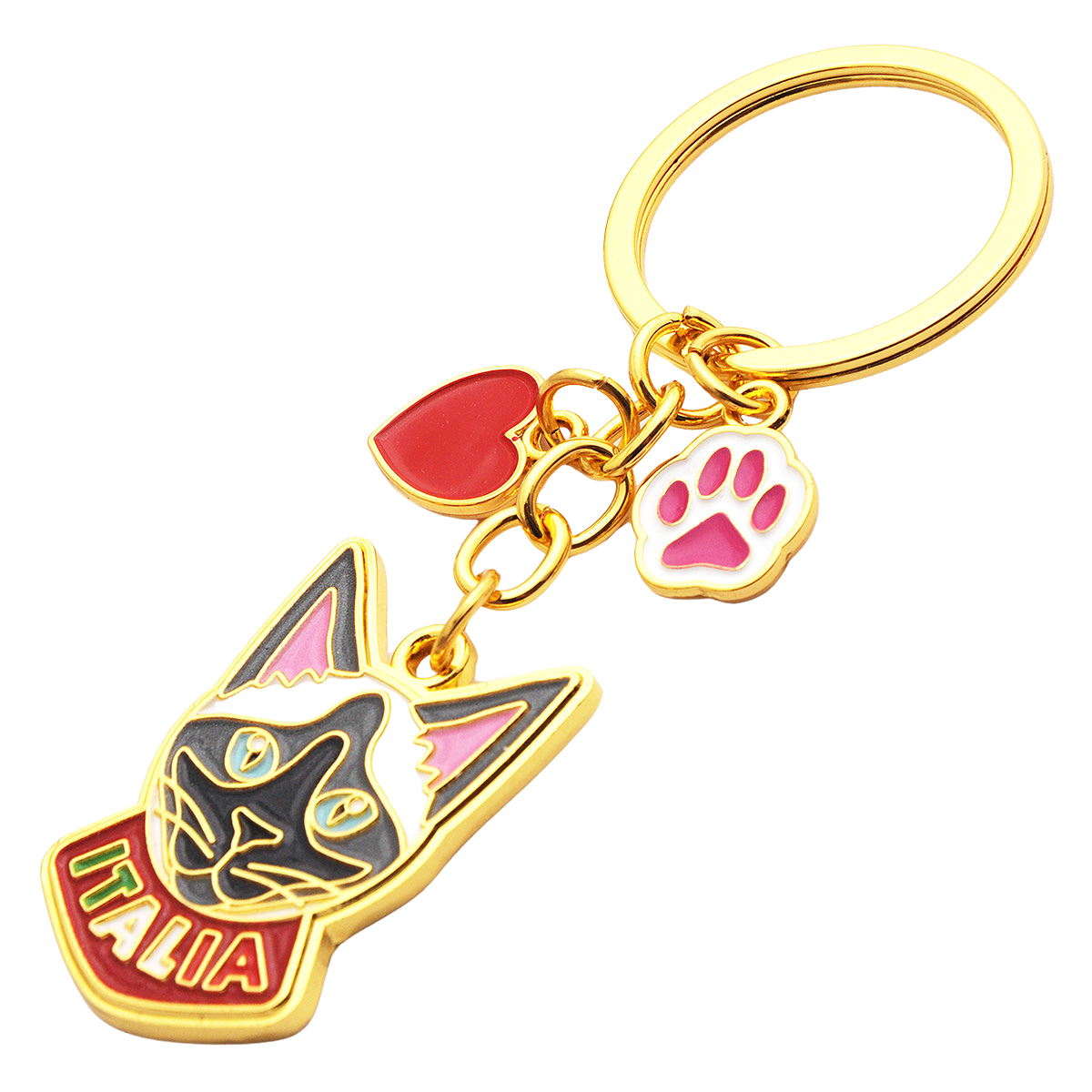 Portachiavi - Il gatto - BK44256 - BK44257 - BK44258