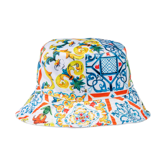Bucket Hat Maioliche Patchwork | BAS 90