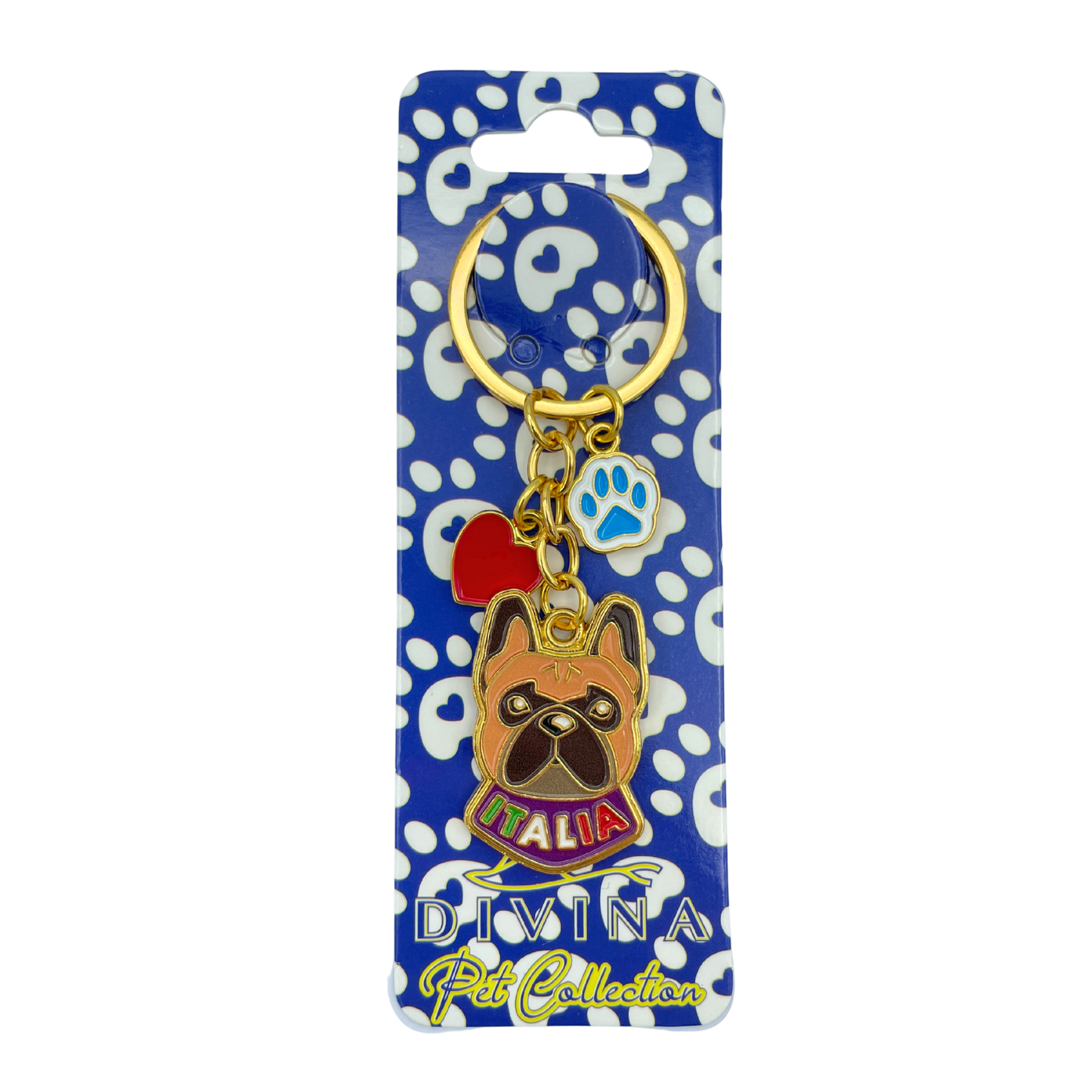 Portachiavi - Bulldog Francese - BK44246 - BK44247