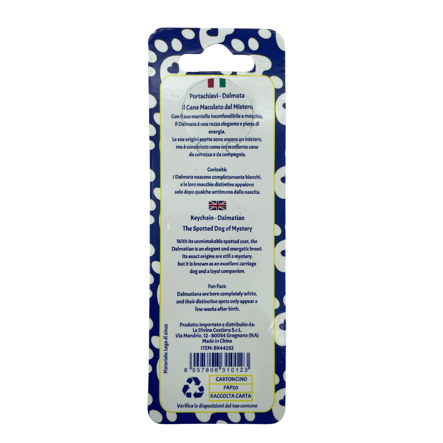 Portachiavi - Dalmata - BK44253