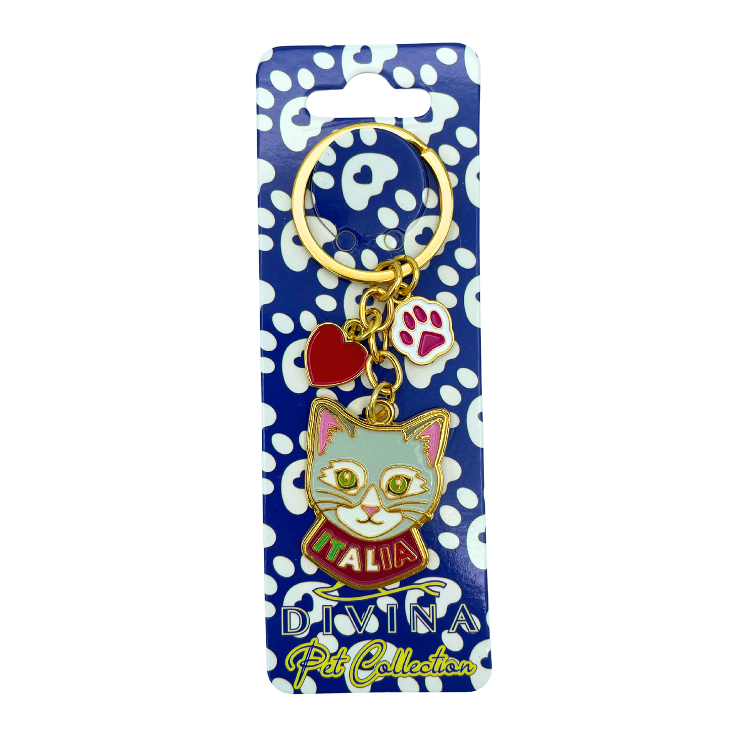 Portachiavi - Il gatto - BK44256 - BK44257 - BK44258