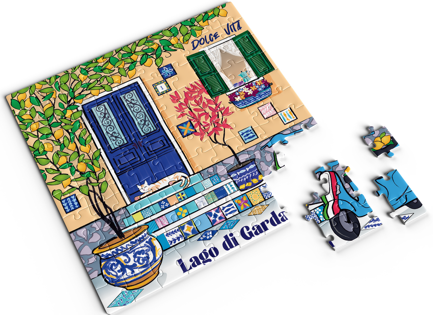 Puzzle 100 pezzi – Lago di Garda- cod. VAR93 #4