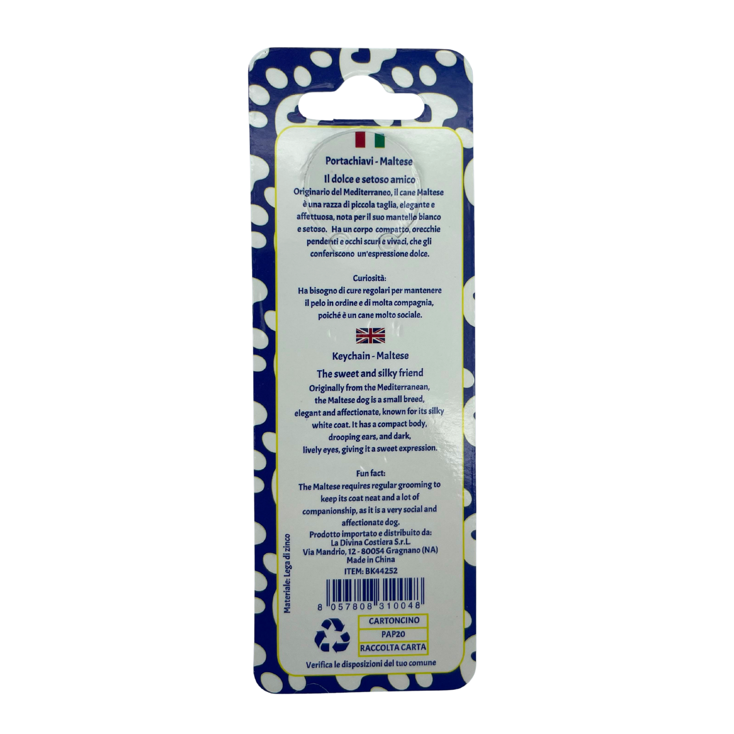 Portachiavi - Maltese - BK44252