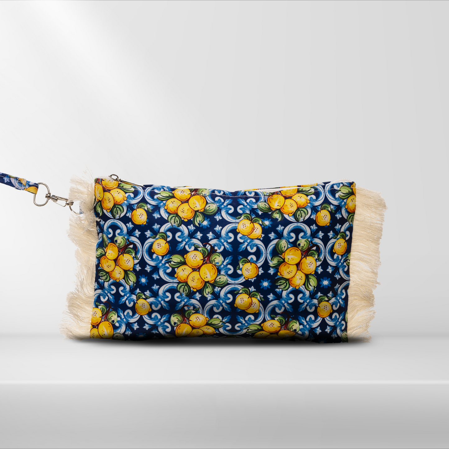 Full print clutch bag - Mediterranea Pochette - 28x18 cm