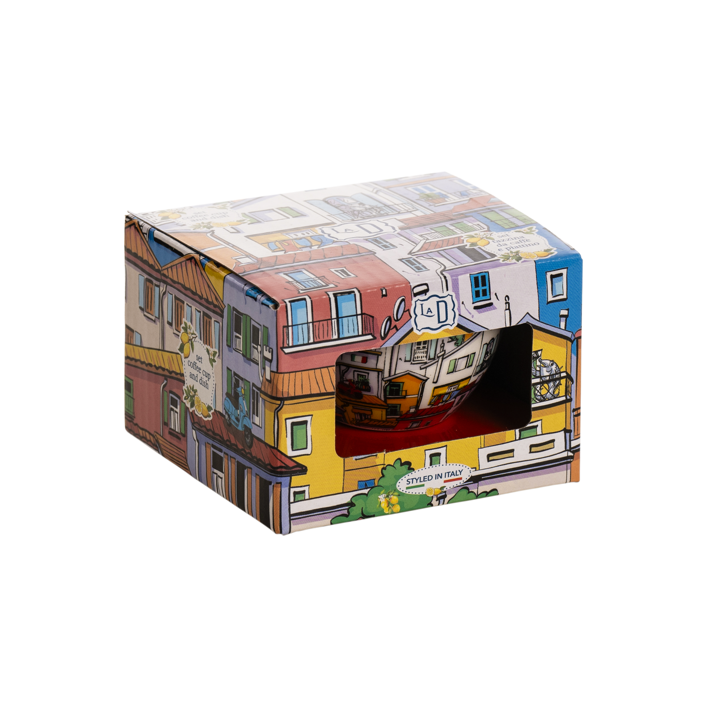 Tazzina da Caffè con Piattino Tiny Houses - SF188