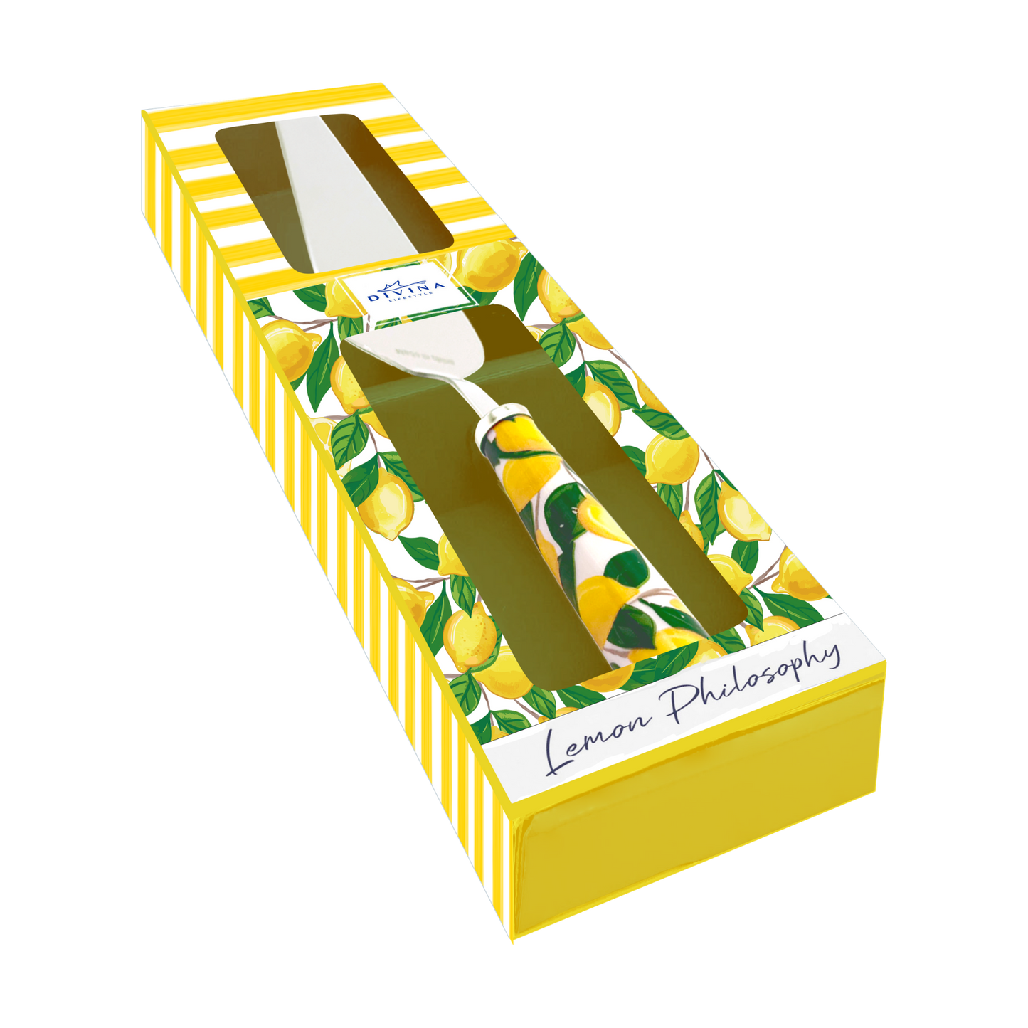 Paletta Torta con manico in ceramica La Limonaia - SF240