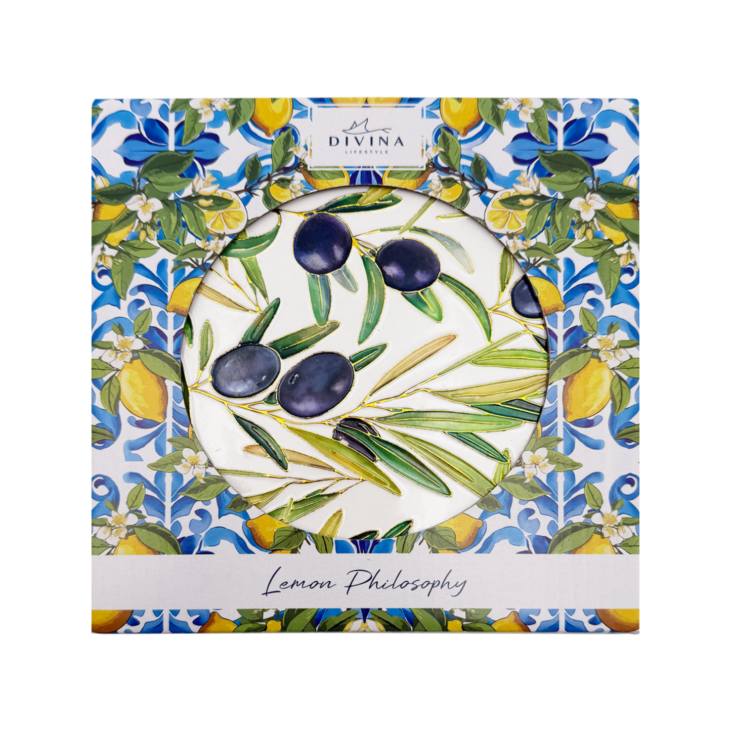 Sottopentola decorativo Oliva Mix - 17x20 cm - SF296