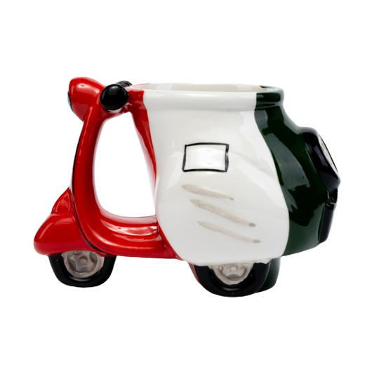 Tazza Portapenne in Ceramica Motoretta - SF33