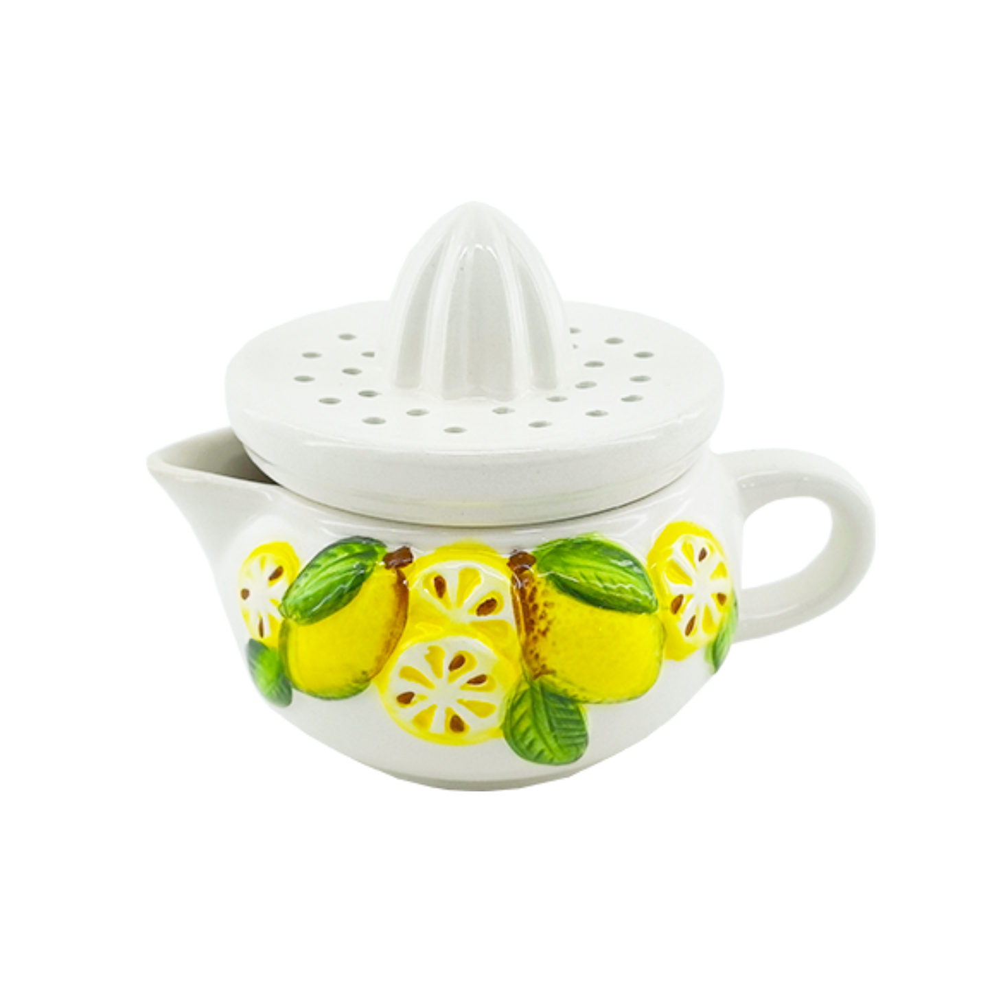 Barattolo spremiagrumi in ceramica con Limoni - SF46