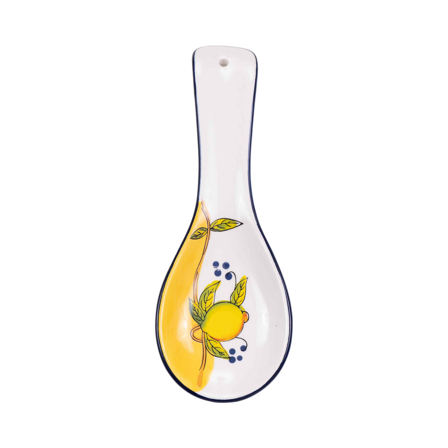 Poggiamestolo con Limone Dipinto - SF91