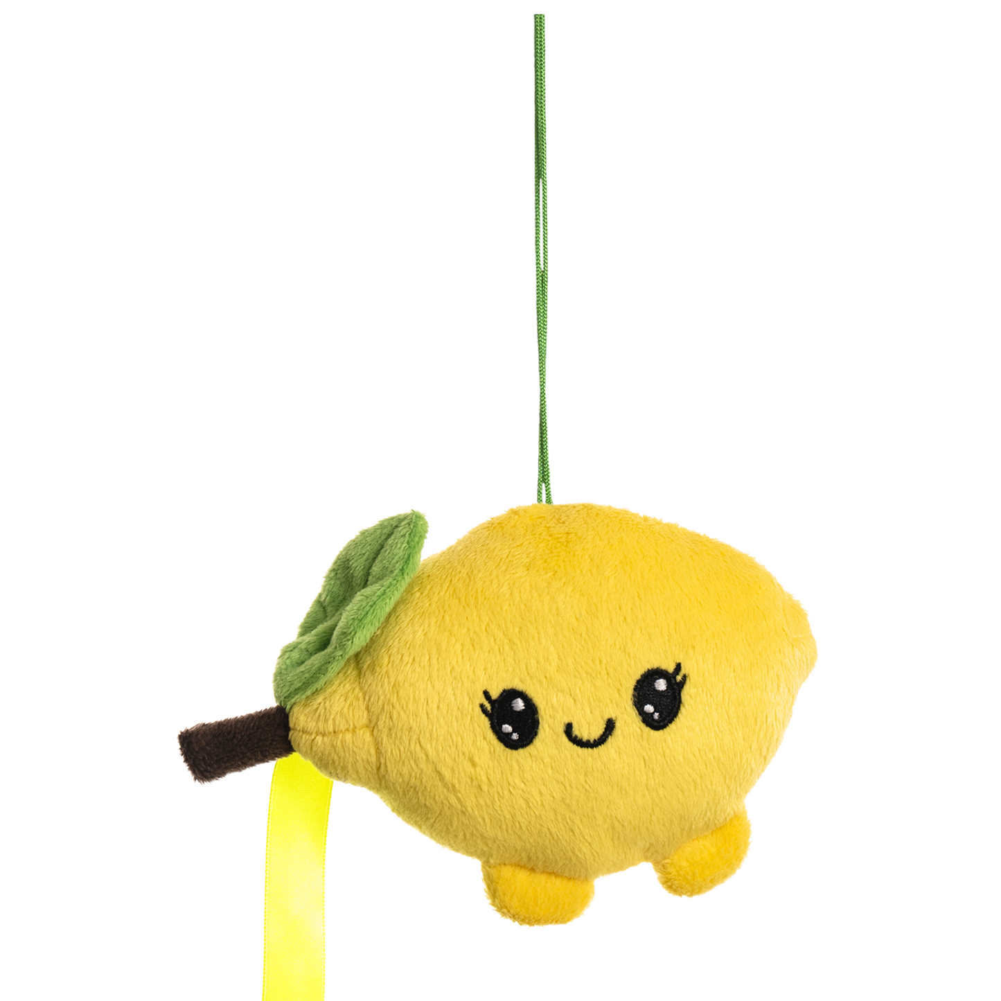 Peluche Limone Sorridente con Foglia e Rametto - ZYLO - cod. TOY 8