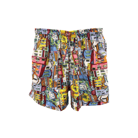 Pantaloncino Uomo Full Print - Casette - VEST 176