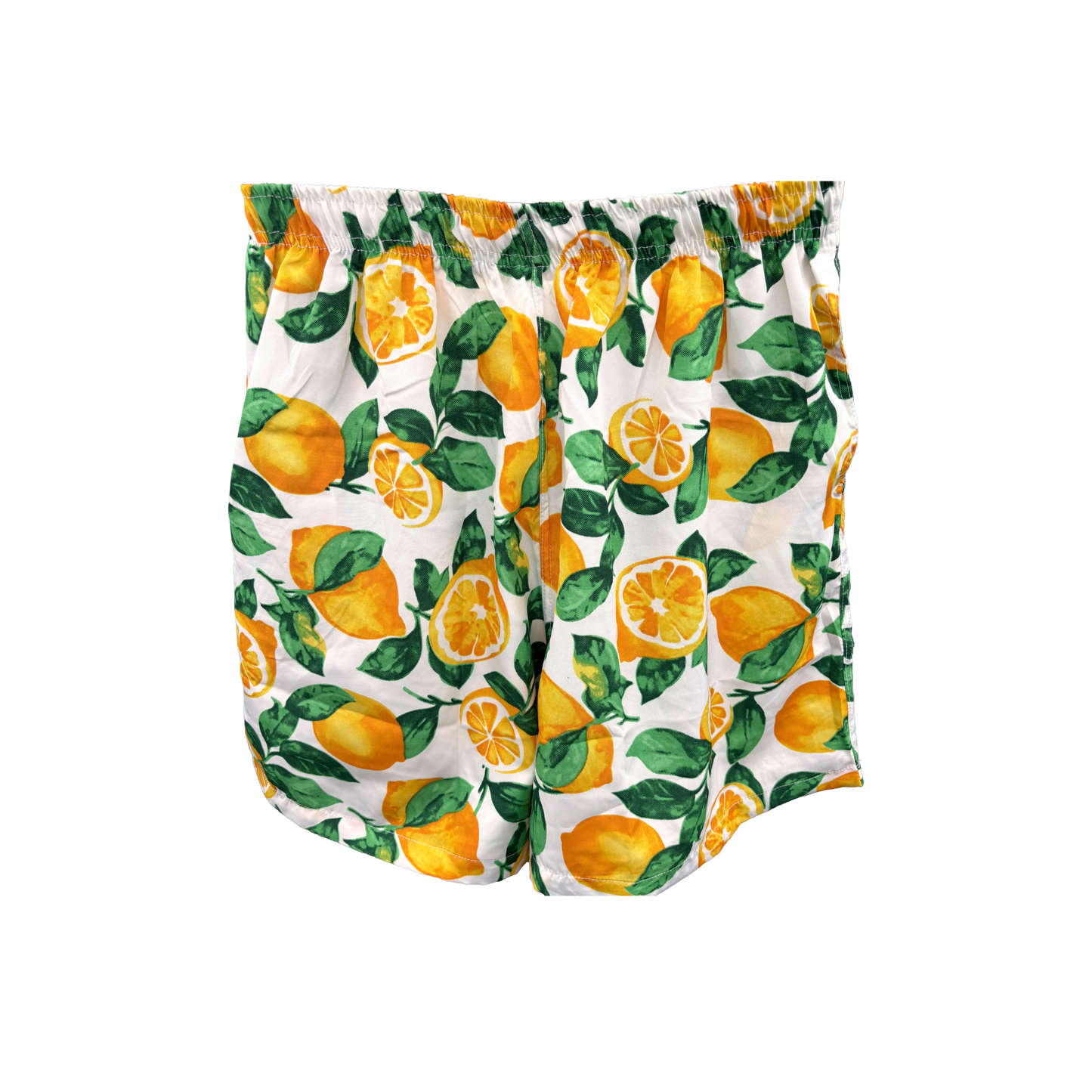 Pantaloncino Uomo Full Print - Lemon White - VEST 176