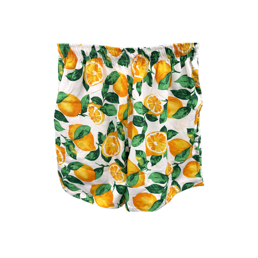 Pantaloncino Uomo Full Print - Lemon White - VEST 176